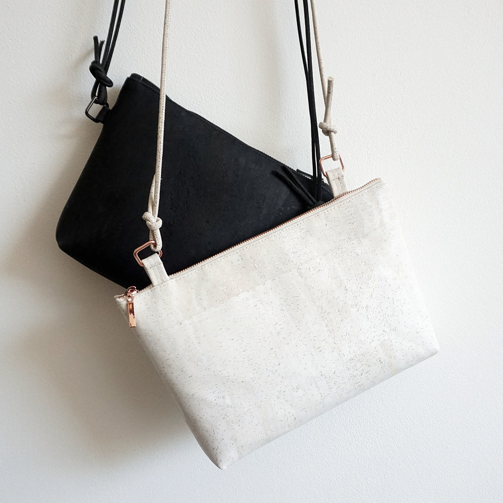 New Skillshare Class + Giveaway: How to sew with cork and make a crossbody bag