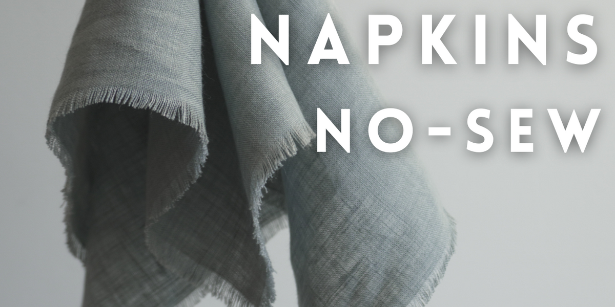 DIY No-Sew Reversible Cloth Napkins - MomAdvice
