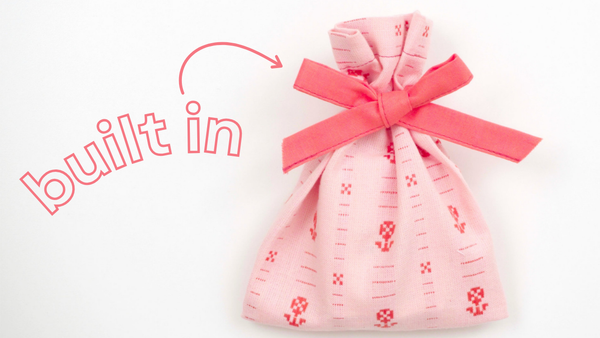 DIY Reusable Bow Tie Gift Bags - Sew Easy!