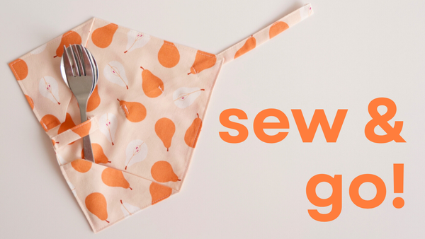 Sew Quick & Practical: Cutlery Roll Up Pouch Tutorial