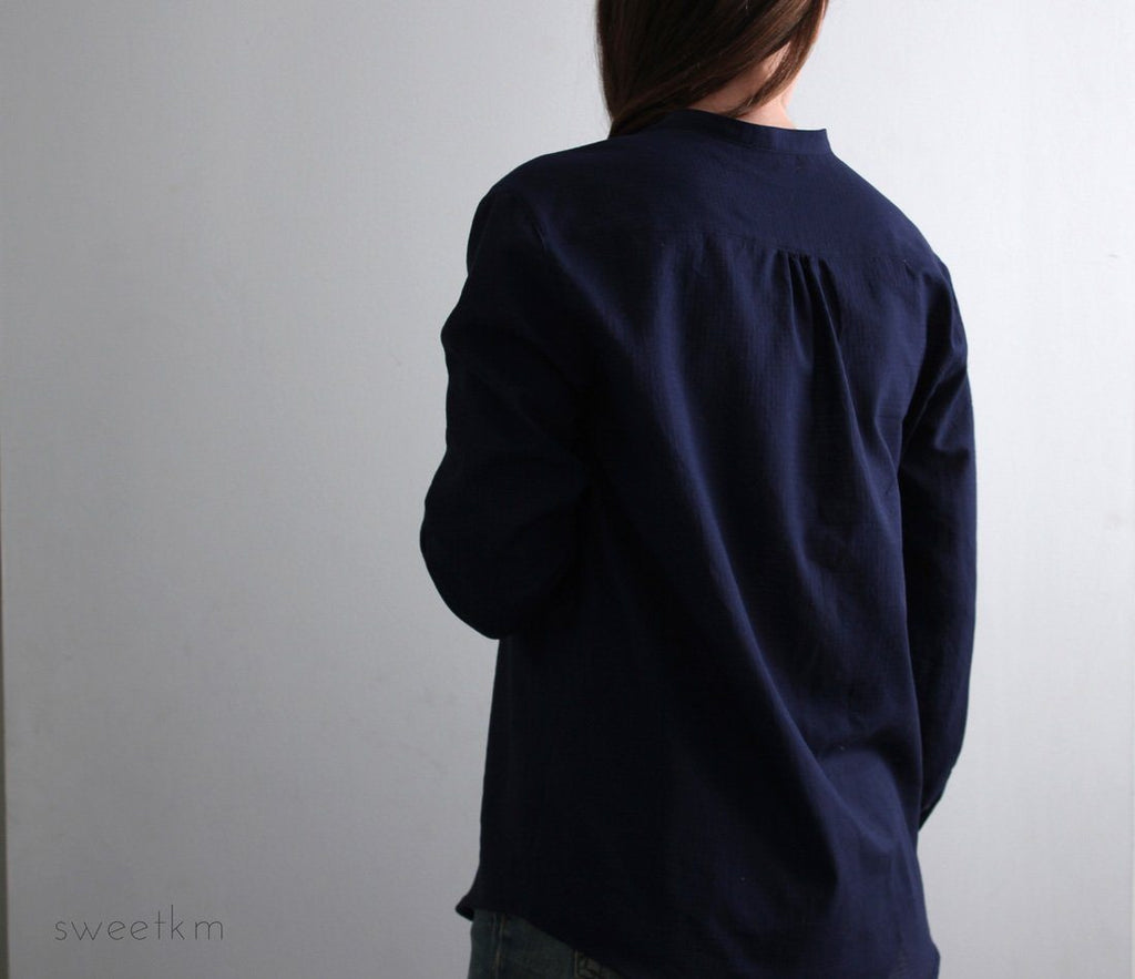 PDF Sewing Pattern - PDF Sewing Pattern - Garçonne Shirt/Dress - For Women - Boxy Fit