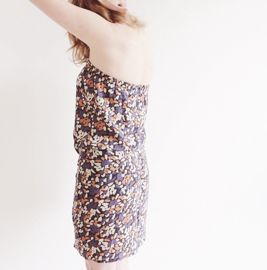 PDF Sewing Pattern - PDF Sewing Pattern - Kitsune Strapless Dress - For Women