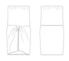 PDF Sewing Pattern - PDF Sewing Pattern - Kitsune Strapless Dress