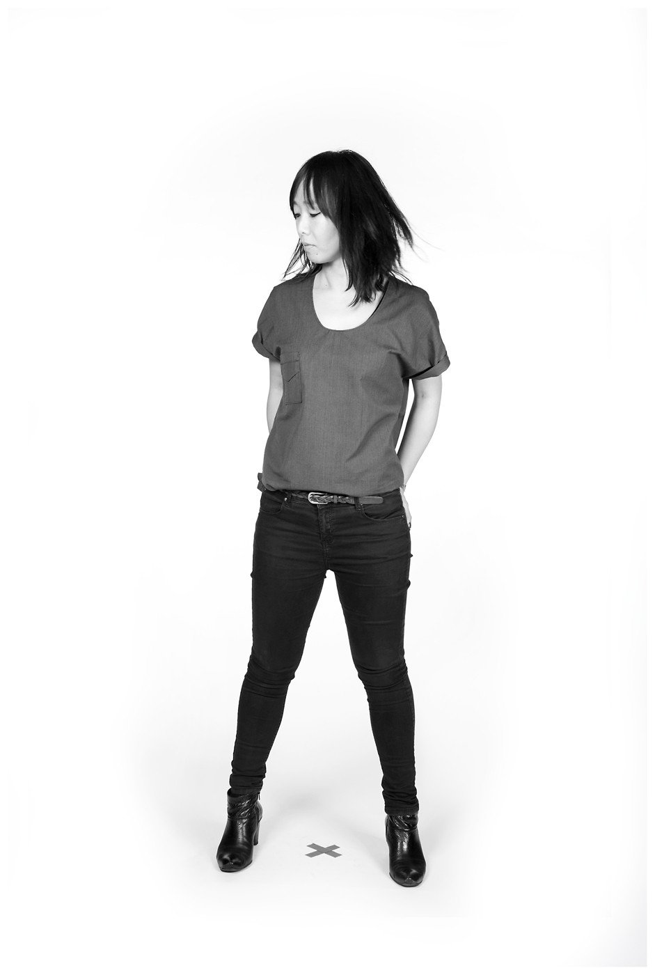 PDF Sewing Pattern - PDF Sewing Pattern - Pocket-T - For Women